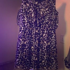 AB Studio Leopard Dress